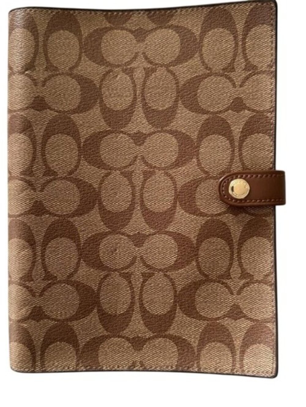 Coach Notebook Cover